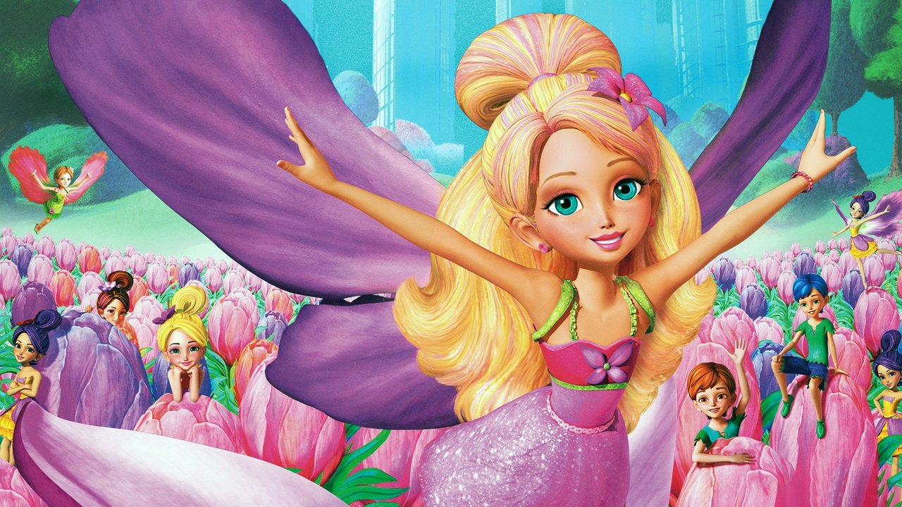 Backdrop Barbie em a Pequena Polegar