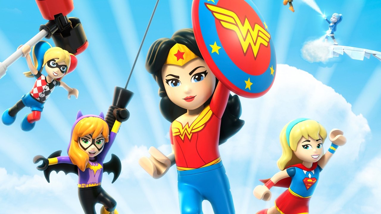 Backdrop Lego DC Super Hero Girls: Escola de Super Vilãs