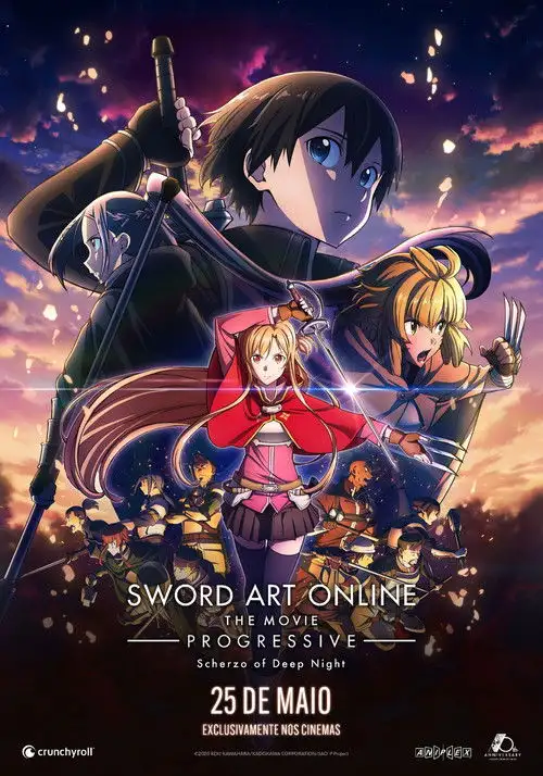 Assistir Sword Art Online Progressive: Scherzo do Crepúsculo Sombrio